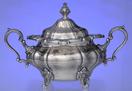 Strasbourg (Silverplate, Hollowware) Sugar Bowl & Lid