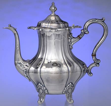 Strasbourg (Silverplate, Hollowware) Silverplate Coffee Pot by Gorham Silver