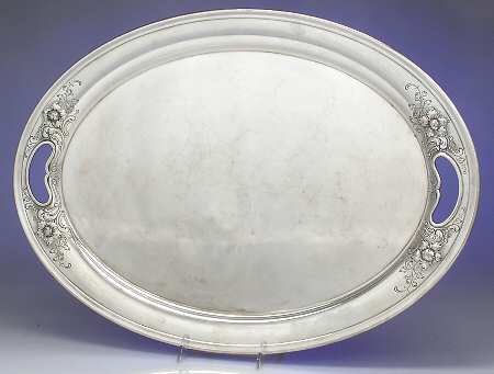 Puritan-Chased (Sterling Hollowware) 22" Complimentary Waiter Tray