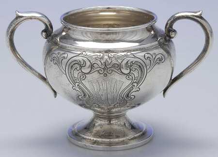 Puritan-Chased (Sterling Hollowware) Sugar Bowl No Lid