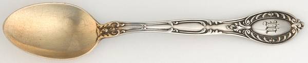 GS15 (Sterling) Monogram Demitasse Spoon