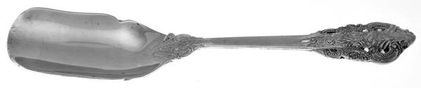 Baroque (Silverplate) Solid Cheese Scoop