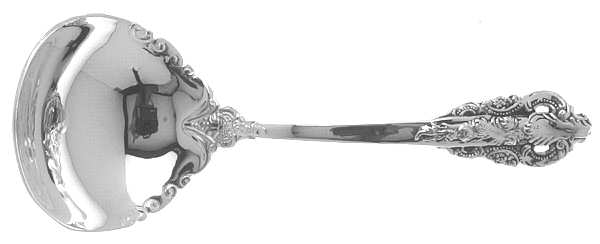 Baroque (Silverplate) Solid Gravy Ladle