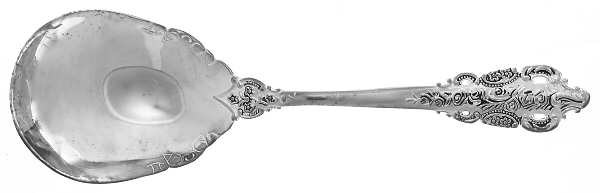 Baroque (Silverplate) Solid Serving Spoon