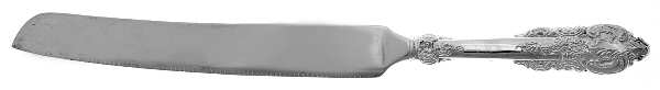 Baroque (Silverplate) Solid Piece Wedding Cake Knife