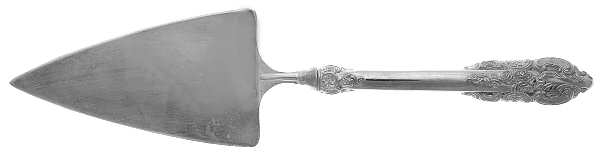 Baroque (Silverplate) Pie and Cake Server, Solid Piece