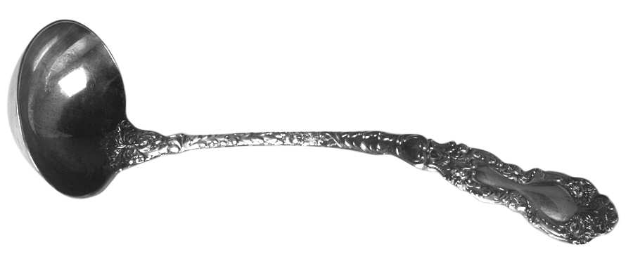 Imperial Chrysanthemum (Silverplate, 1977) Solid Soup Ladle