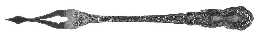 Imperial Chrysanthemum (Silverplate, 1977) One Tine Butter Pick