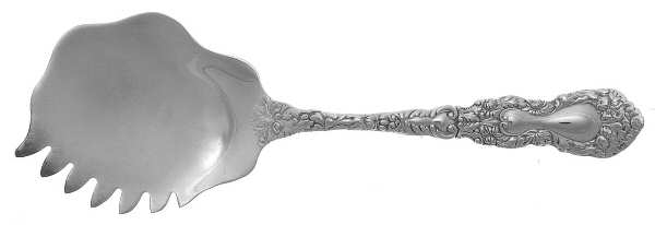 Imperial Chrysanthemum (Silverplate, 1977) Small Cucumber Server