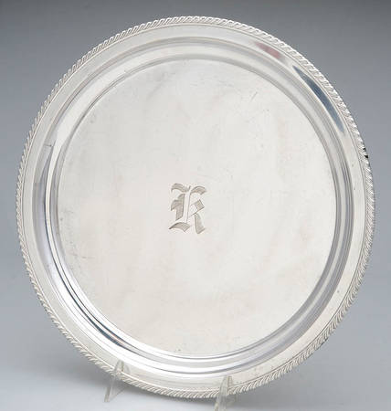 Kensington (Sterling Hollowware) 12" Round Tray
