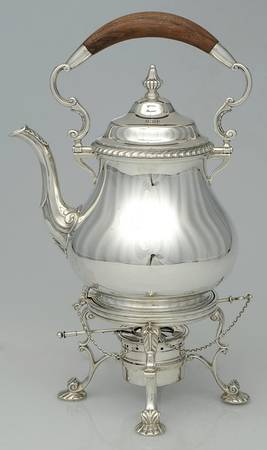 Kensington (Sterling Hollowware) Kettle, Stand & Burner