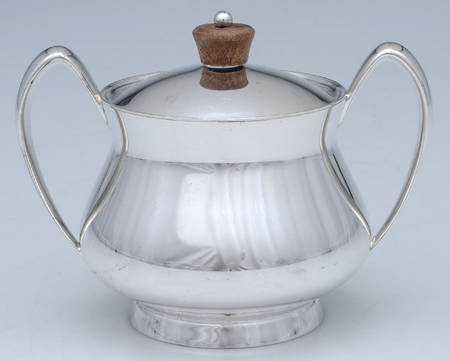 Modern (Silverplate, Hollowware) Sugar Bowl & Lid