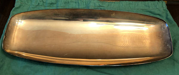 Modern (Silverplate, Hollowware) 17" Oval Serving Platter