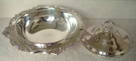 Strasbourg Court (Silverplate, Hollowware) Silverplate Round Covered Casserole