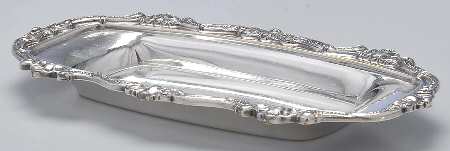 Strasbourg Court (Silverplate, Hollowware) 1/4 Lb Butter W/No Lid