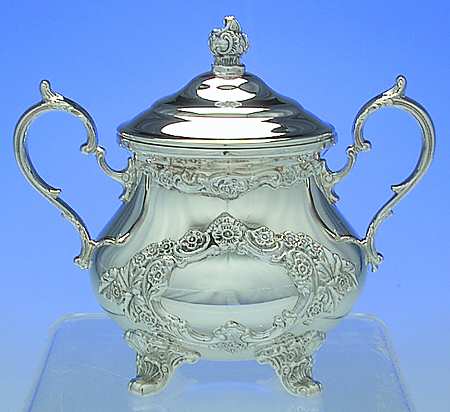 Buttercup (Silverplate, Hollowware) Sugar Bowl & Lid