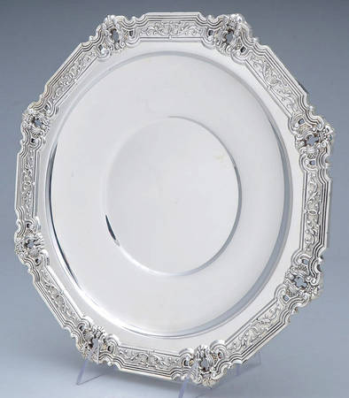Hispana (Silverplate, Hollowware) 12" Sandwich Plate