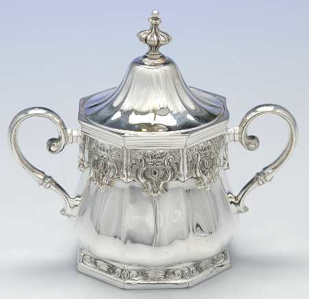 Hispana (Silverplate, Hollowware) Sugar Bowl & Lid