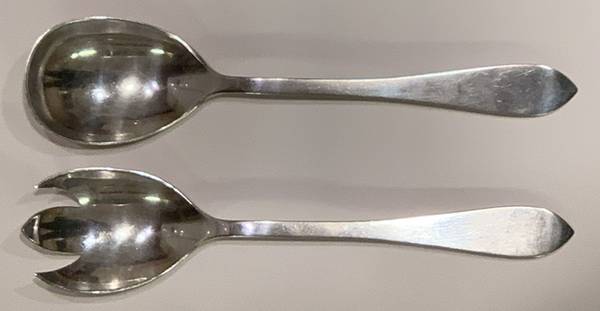 GWD1 (Sterling) (2 Pc) Solid Salad Set