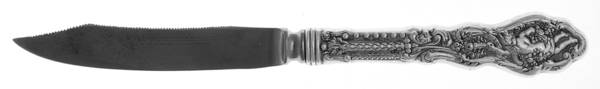 Versailles (Sterling, 1991) Orange Knife with Stainless Blade