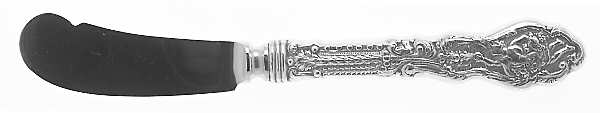 Versailles (Sterling, 1991) Butter Spreader Hollow Hdl-Paddle/Stainless Blade