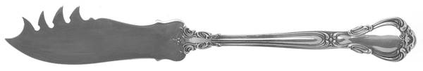 Chantilly (Sterling, 1950, "Gorham", No Monograms) Solid Serving Cheese Knife