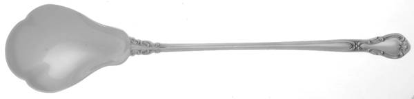 Chantilly (Sterling, 1950, "Gorham", No Monograms) Large Anniversary Lettuce Serving Spoon