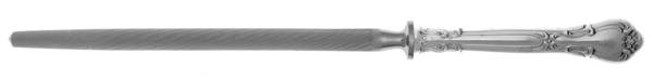 Chantilly (Sterling, 1950, "Gorham", No Monograms) Sharpener Knife with Steel Rod HC