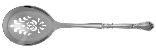 Chantilly (Sterling, 1950, "Gorham", No Monograms) Casserole Spoon with Pierced Stainless Bowl HC