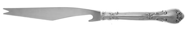 Chantilly (Sterling, 1950, "Gorham", No Monograms) Bar Knife Serving with Stainless Blade HC