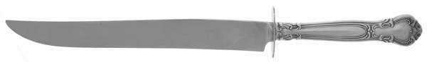 Chantilly (Sterling, 1950, "Gorham", No Monograms) Small Steak Carving Knife with Stainless Blade