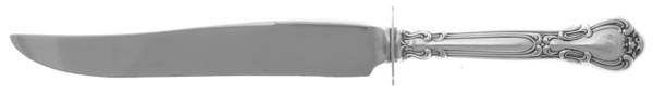 Chantilly (Sterling, 1950, "Gorham", No Monograms) Small Steak Carving Knife with Stainless Blade