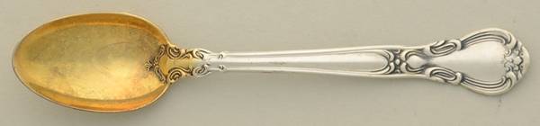 Chantilly (Sterling, 1950, "Gorham", No Monograms) Demitasse Spoon