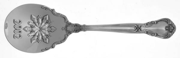 Chantilly (Sterling, 1950, "Gorham", No Monograms) Christmas Spoon