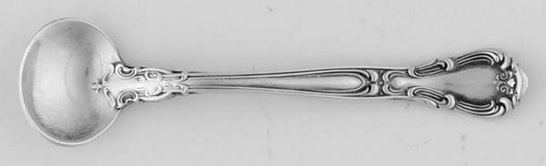 Chantilly (Sterling, 1950, "Gorham", No Monograms) Master Salt Spoon