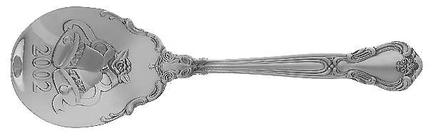 Chantilly (Sterling, 1950, "Gorham", No Monograms) Wedding Spoon