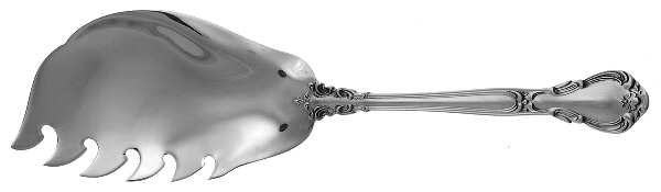 Chantilly (Sterling, 1950, "Gorham", No Monograms) Solid Anniversary Macaroni Server