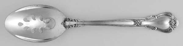 Chantilly (Sterling, 1950, "Gorham", No Monograms) Pierced Tablespoon (Serving Spoon) CM