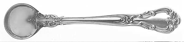 Chantilly (Sterling, 1950, "Gorham", No Monograms) Individual Salt Spoon