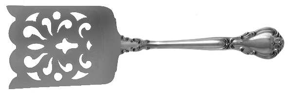 Chantilly (Sterling, 1950, "Gorham", No Monograms) Solid Piece Salad Server
