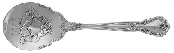 Chantilly (Sterling, 1950, "Gorham", No Monograms) Wedding Spoon