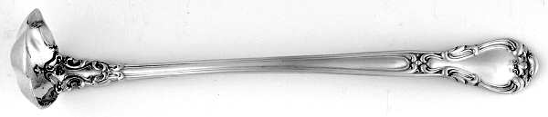 Chantilly (Sterling, 1950, "Gorham", No Monograms) Anniversary Mustard Spoon