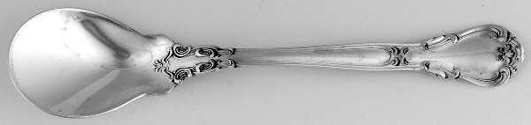 Chantilly (Sterling, 1950, "Gorham", No Monograms) Ice Cream Spoon Individual