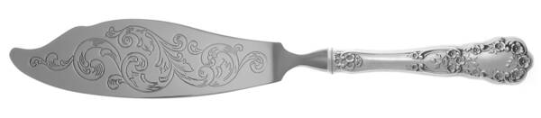 Buttercup (Sterling, "Gorham") Fish Serving Knife with Stainless Blade HC