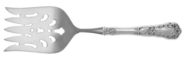 Buttercup (Sterling, "Gorham") Fish Serving Fork with Stainless Tines HC