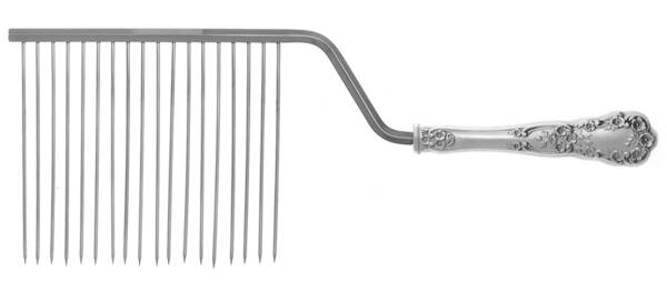 Buttercup (Sterling, "Gorham") Cake Breaker with Silverplate Prongs HC
