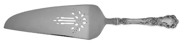 Buttercup (Sterling, "Gorham") Holiday Pierced Pie and Cake Server  HC