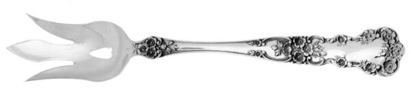 Buttercup (Sterling, "Gorham") Lettuce Serving Fork Large HC