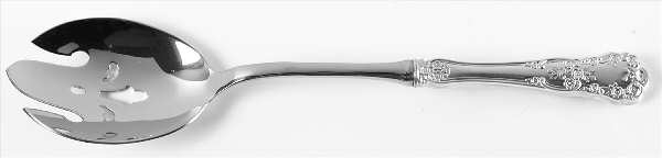 Buttercup (Sterling, "Gorham") Salad Serving Fork with Stainless Prongs