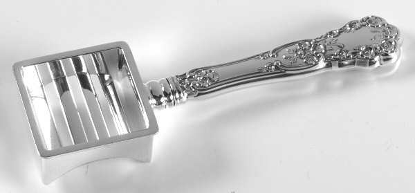 Buttercup (Sterling, "Gorham") Corn Butterer with Silverplate Bowl